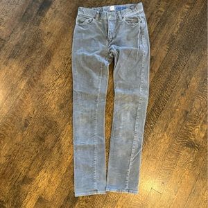 Boys crew cut cords.  Slim fit 16y
